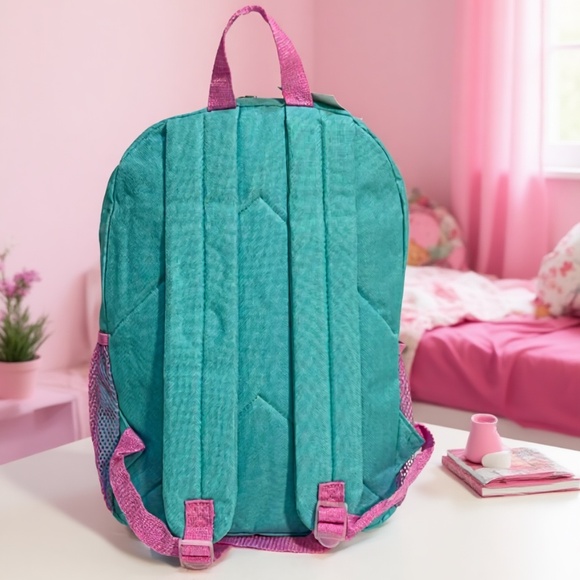 Mermaid in Training Girls Backpack – 16” - Picture 3 of 6